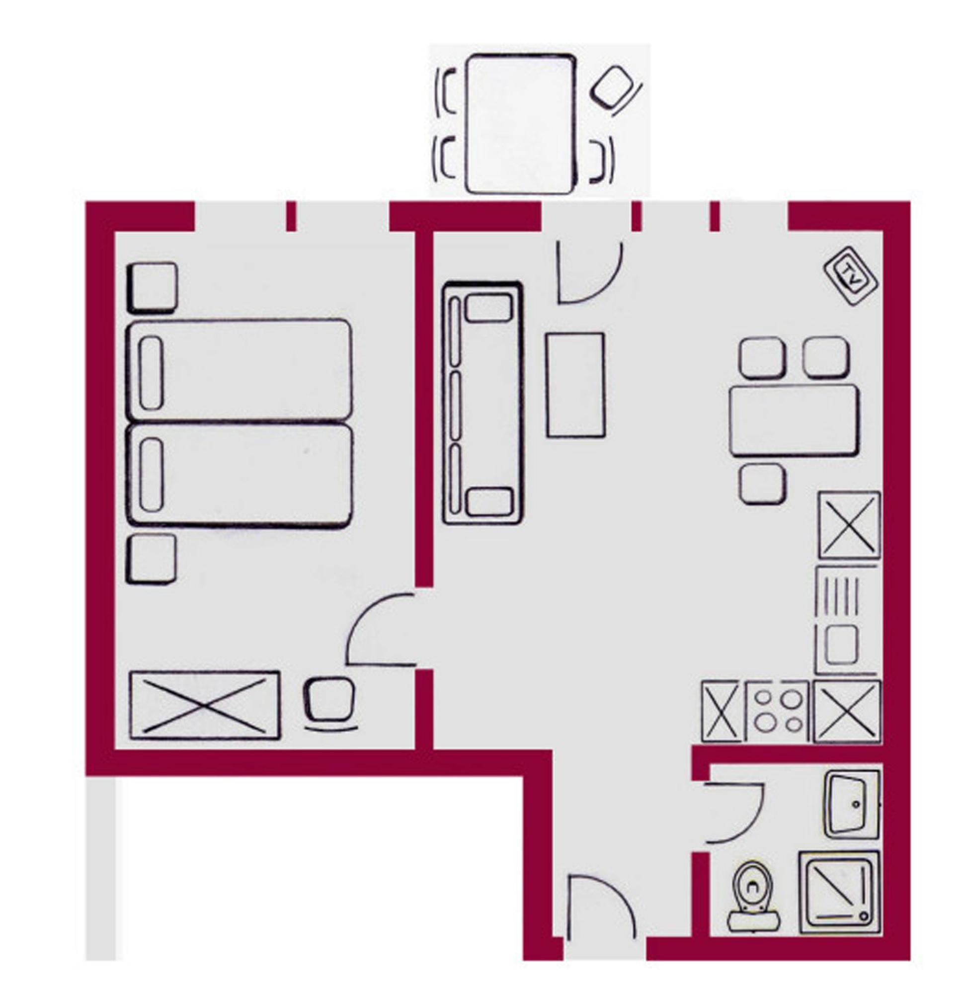 Ferienhaus Antigua Saas-Grund Quarto foto