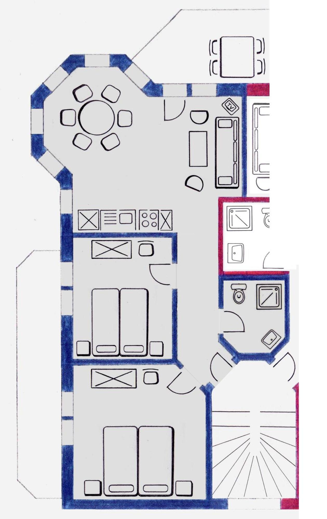 Ferienhaus Antigua Saas-Grund Quarto foto